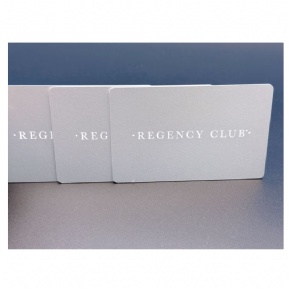 White PVC Membership Card