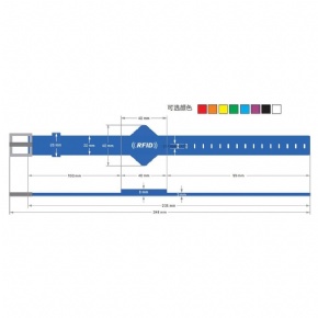 RFID Silicone Wristband Custom Design